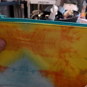 ipsy Multicolor Tie-Dye Cosmetic Bag